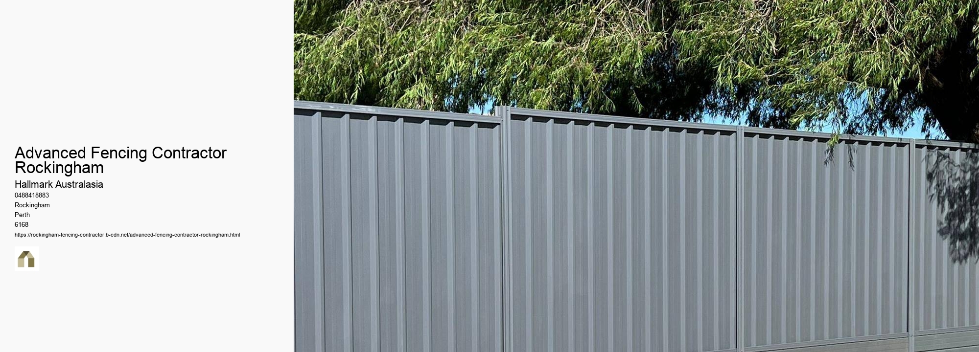 Advanced Fencing Contractor Rockingham