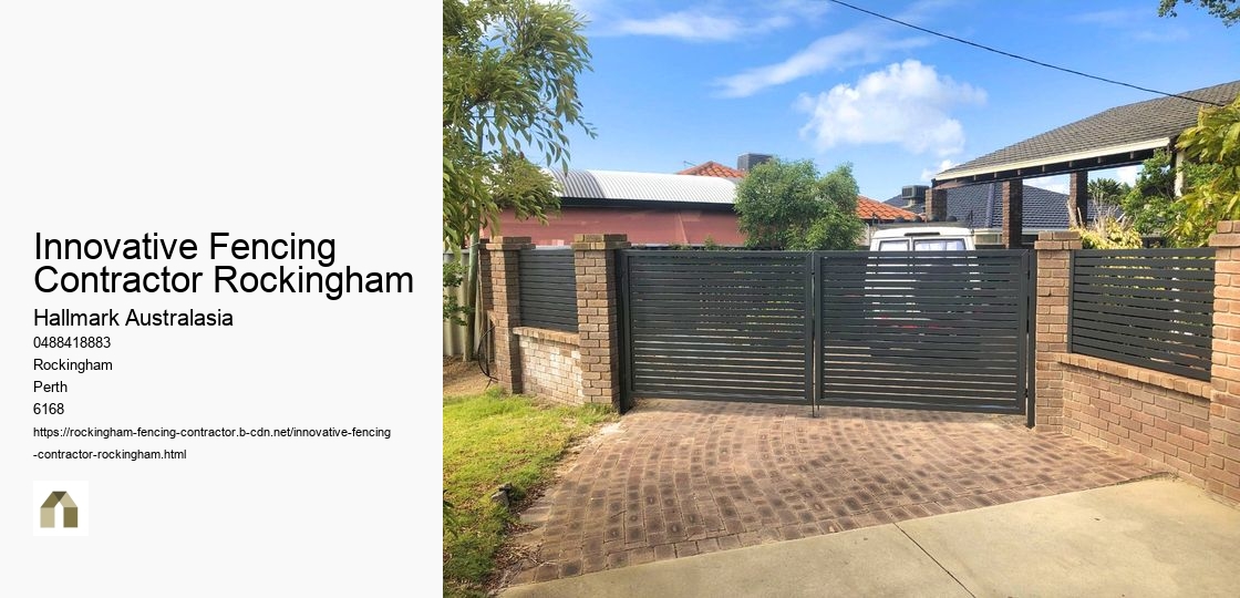 Innovative Fencing Contractor Rockingham