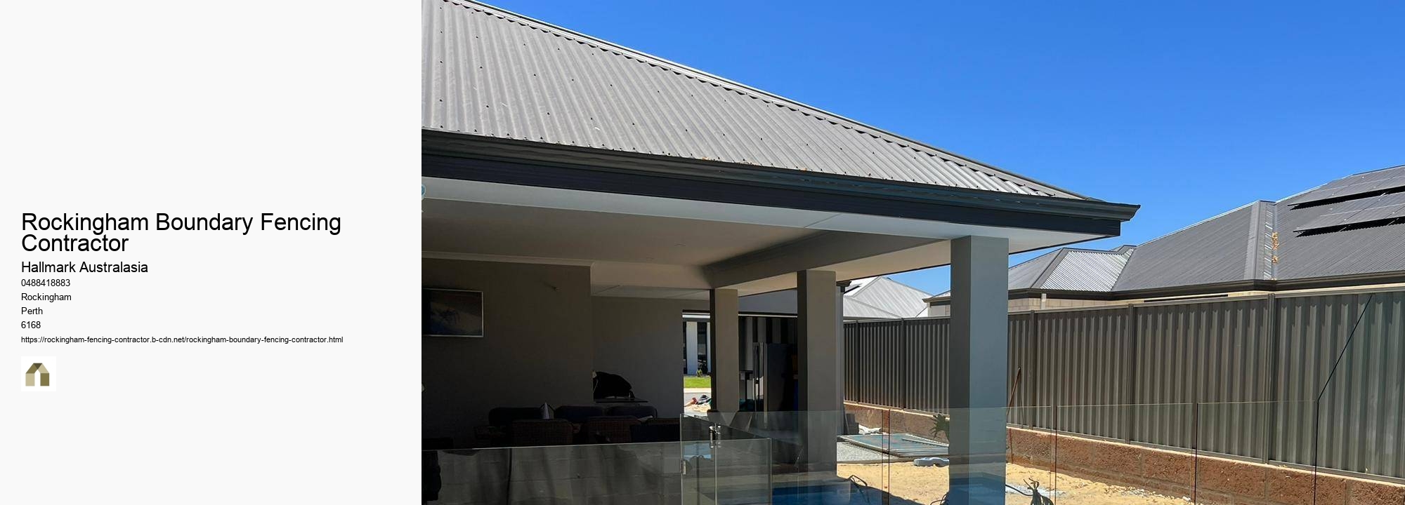 Rockingham Boundary Fencing Contractor