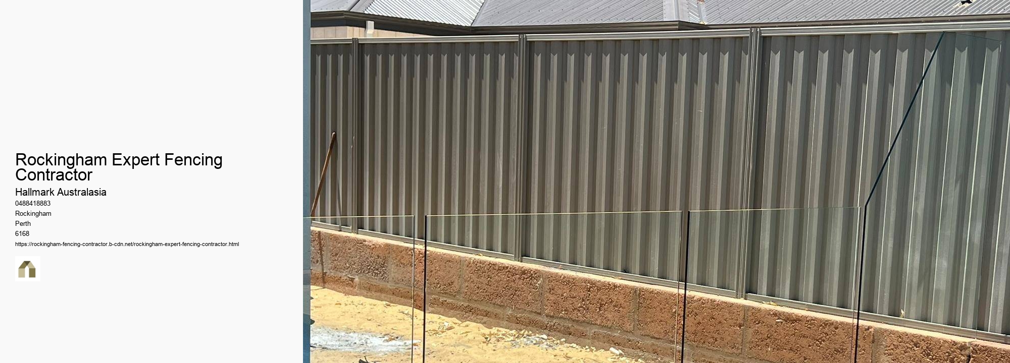 Rockingham Expert Fencing Contractor