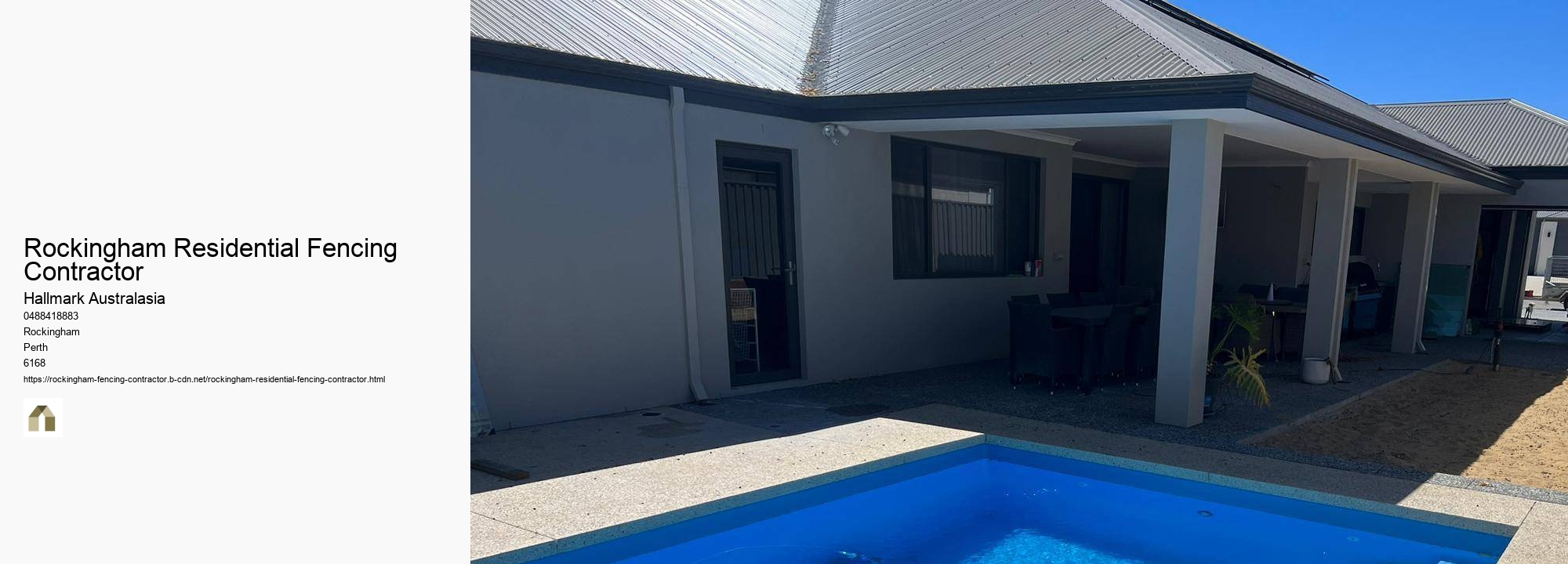 Rockingham Residential Fencing Contractor